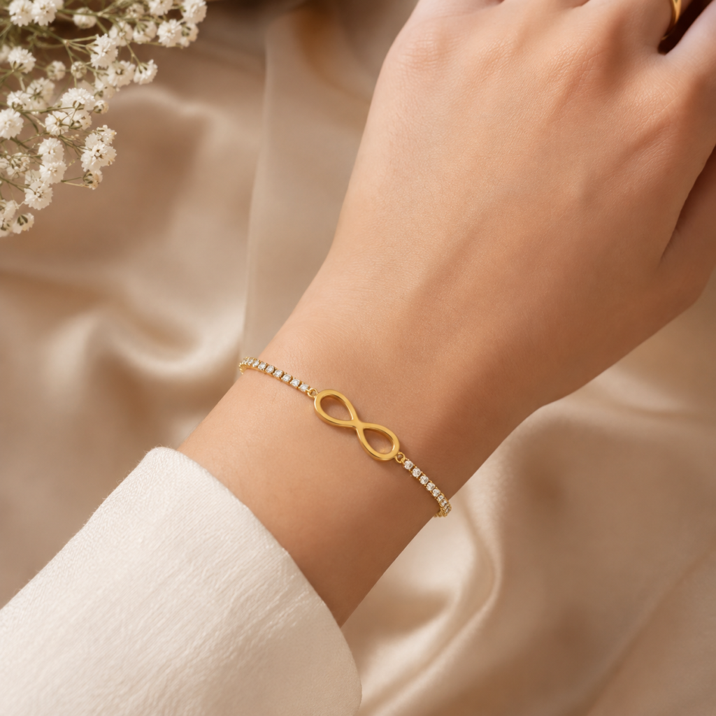 Infinity Crystal Bracelet