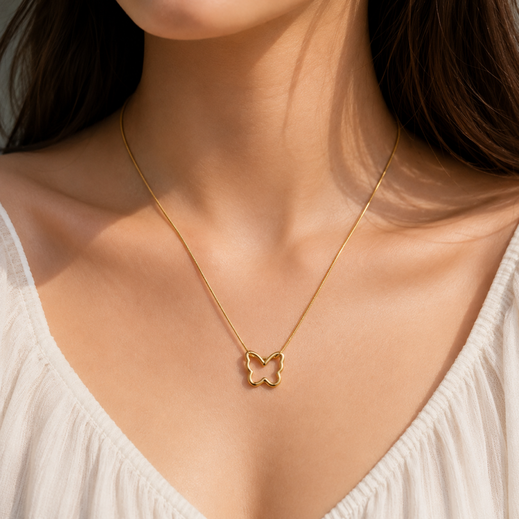 Classic Butterfly Necklace
