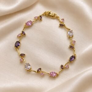 Pink Tulip Bracelet