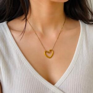 Classic Open Heart Necklace