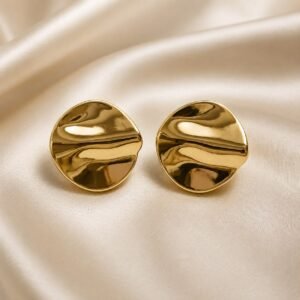 Sculpted Wave Earrings