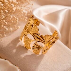 Ginko Glow cuff
