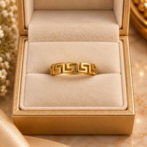 Golden Greek Ring