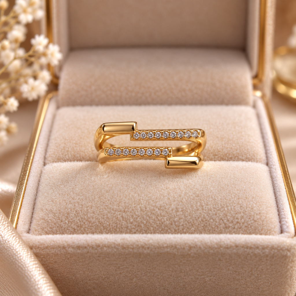 Golden Radiance Ring