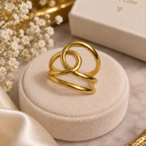 Golden Embrace Ring